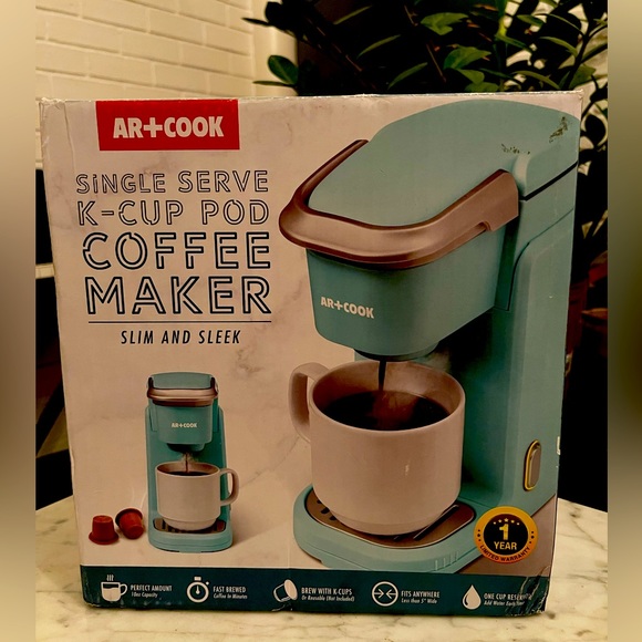 Ar+cook Other - Final sale: AR+cook single serve k-cup pod coffee maker